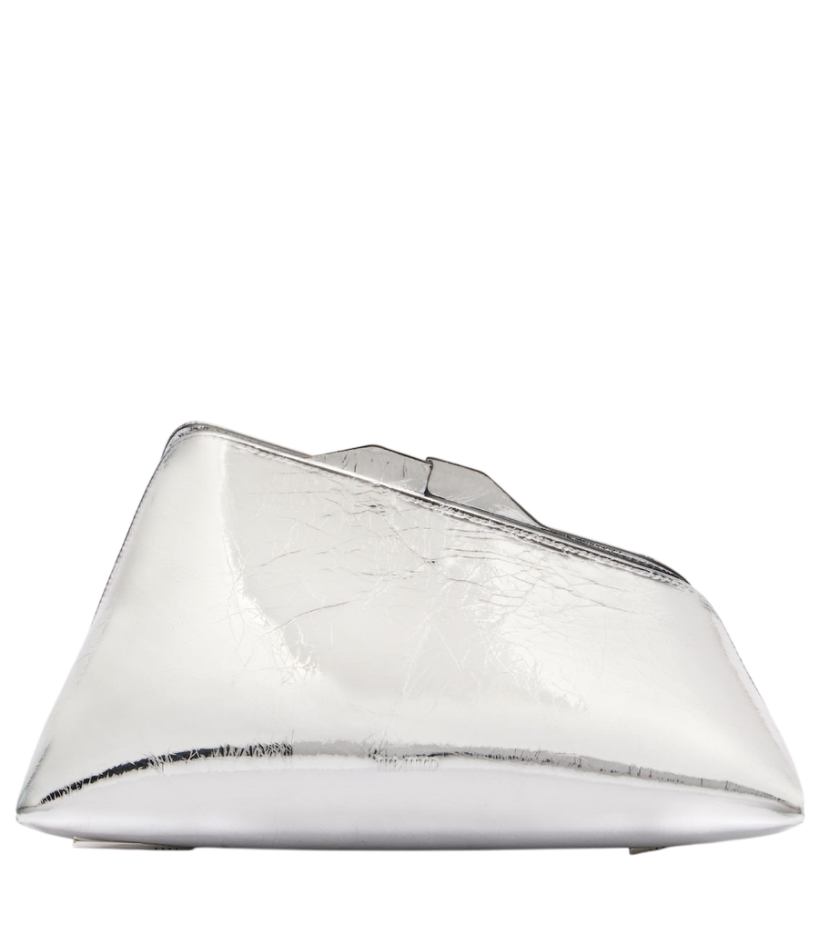 The Attico 8.30 PM oversized leather clutch