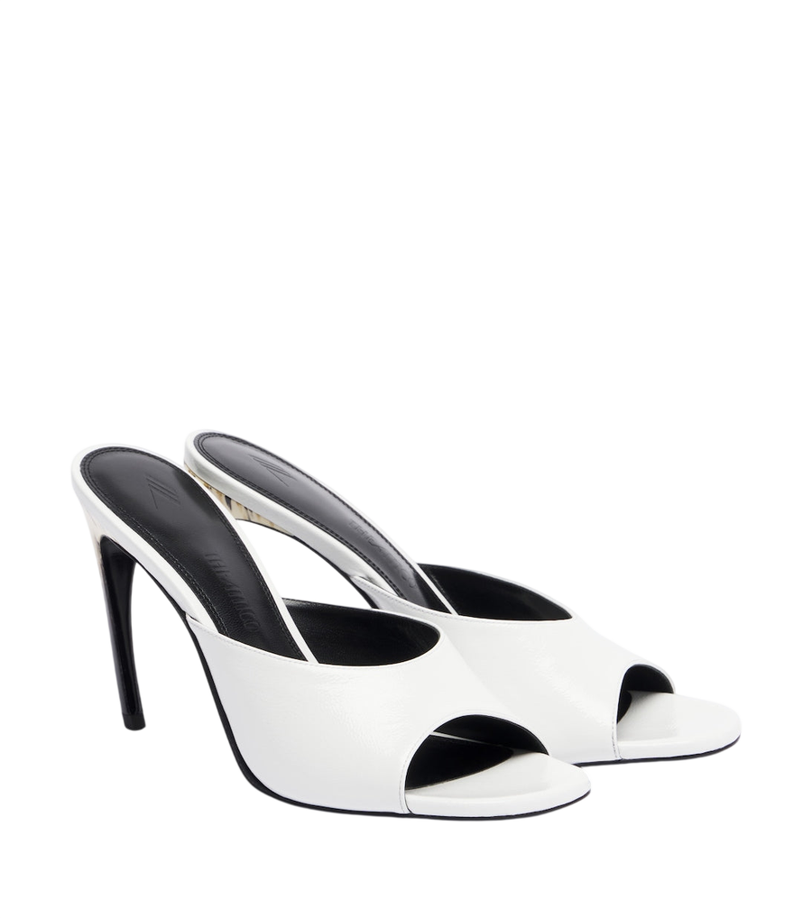 The Attico Mules in pelle Betta