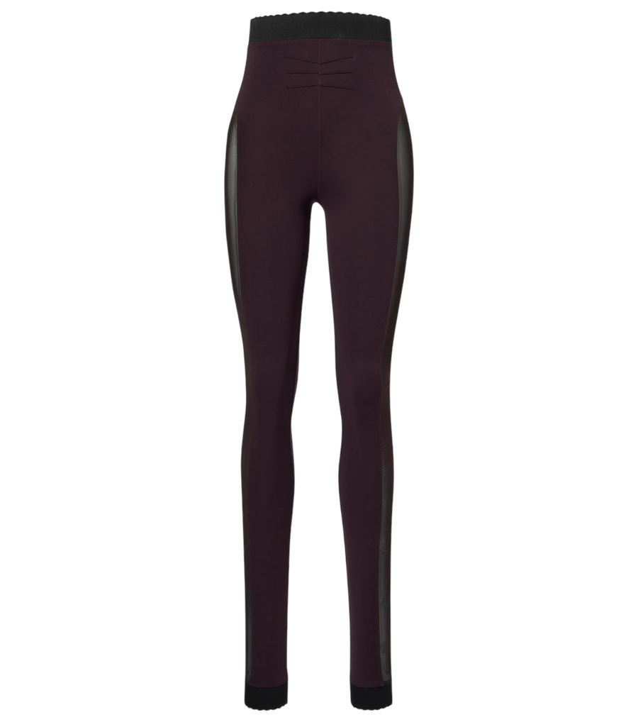 The Attico Paneled leggings