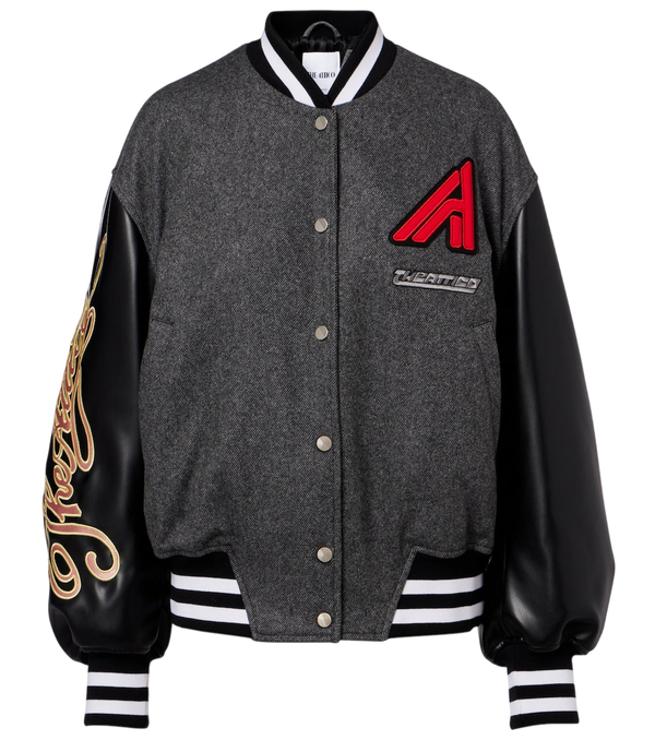 The Attico Wool-blend varsity jacket