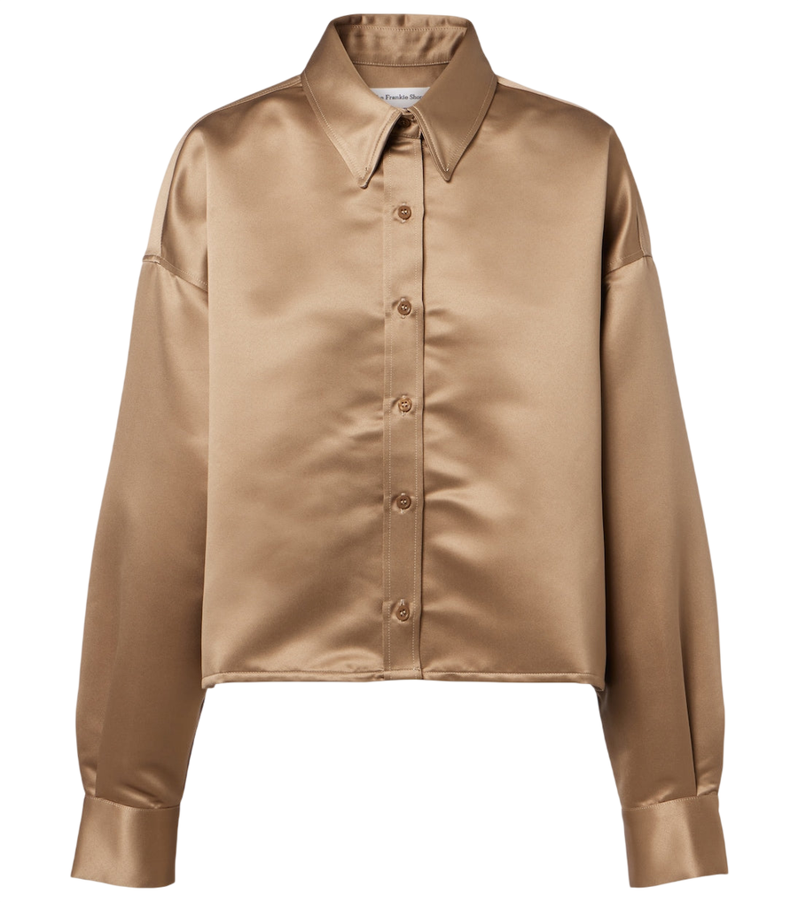 Chemise en satin Arlen The Frankie Shop