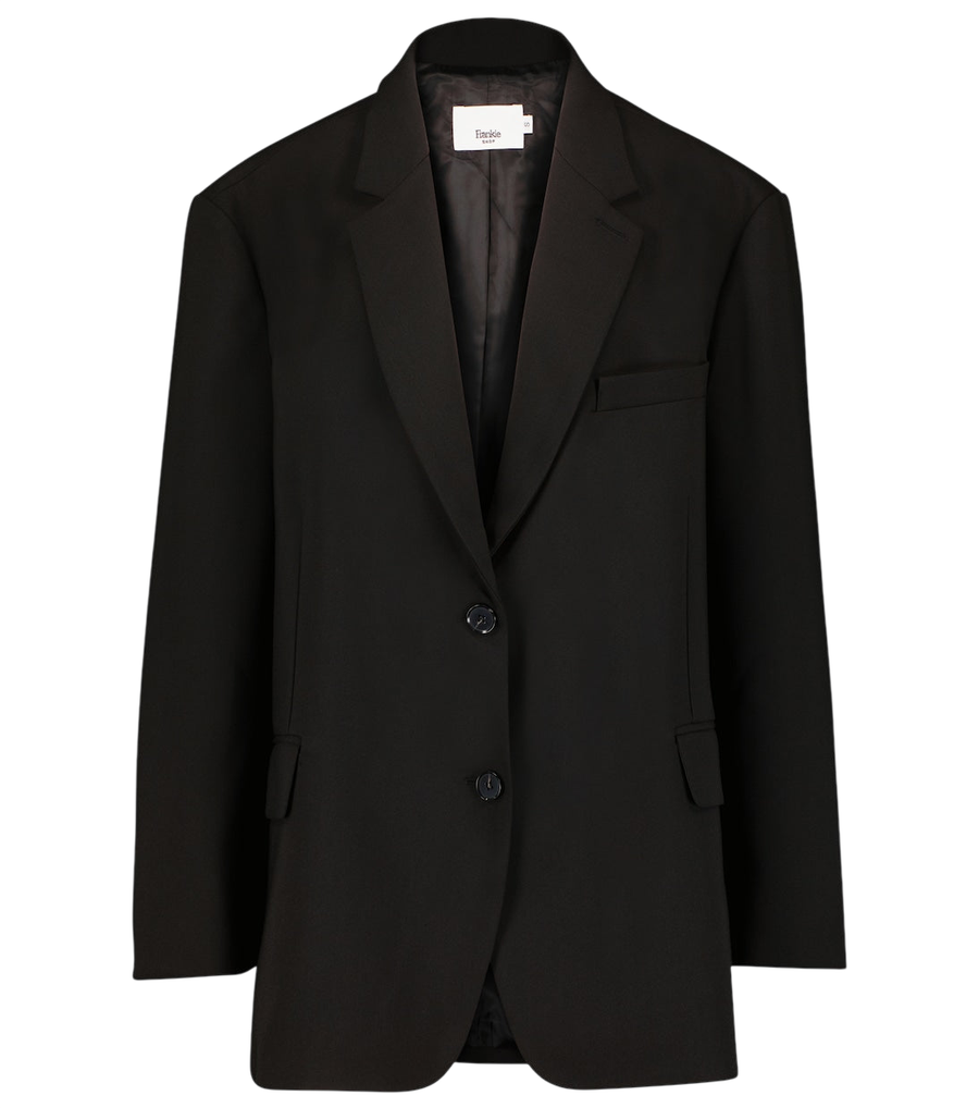 The Frankie Shop Bea twill blazer