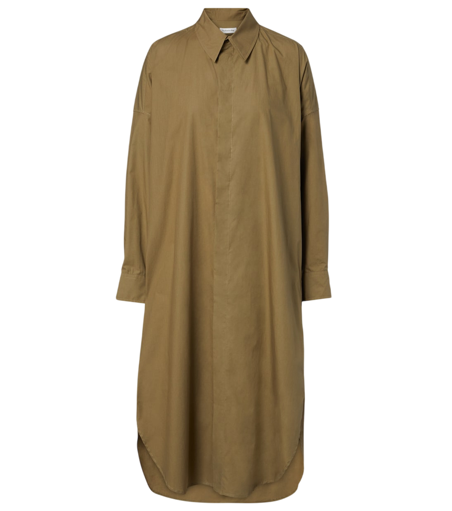 La robe-chemise Bloom en popeline de coton de Frankie Shop