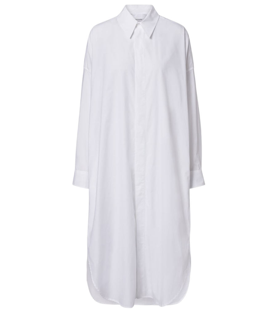 The Frankie Shop Bloom cotton poplin shirt dress