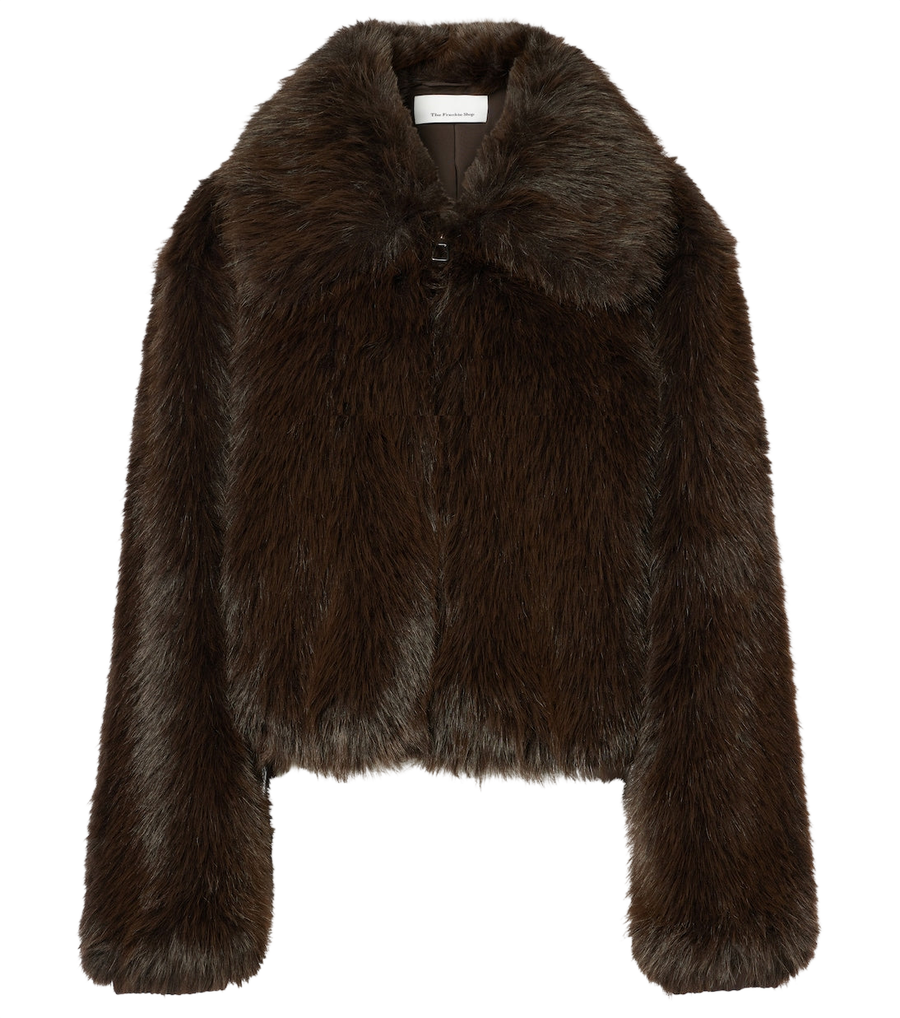 The Frankie Shop Hope faux fur jacket