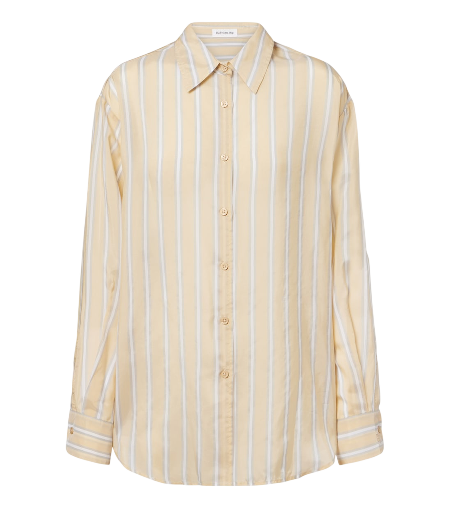 Chemise en sergé rayée Peri de The Frankie Shop
