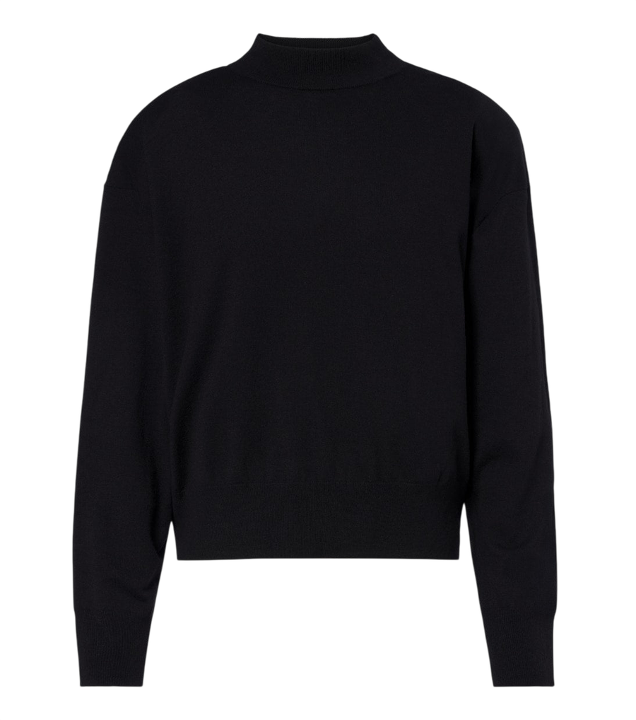 The Frankie Shop Rue wool-blend mockneck sweater