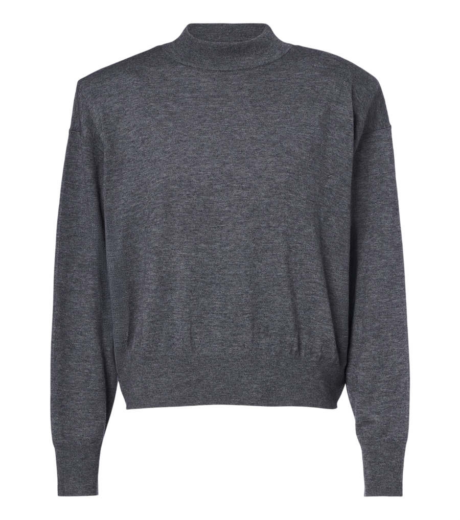The Frankie Shop Rue wool-blend mockneck sweater