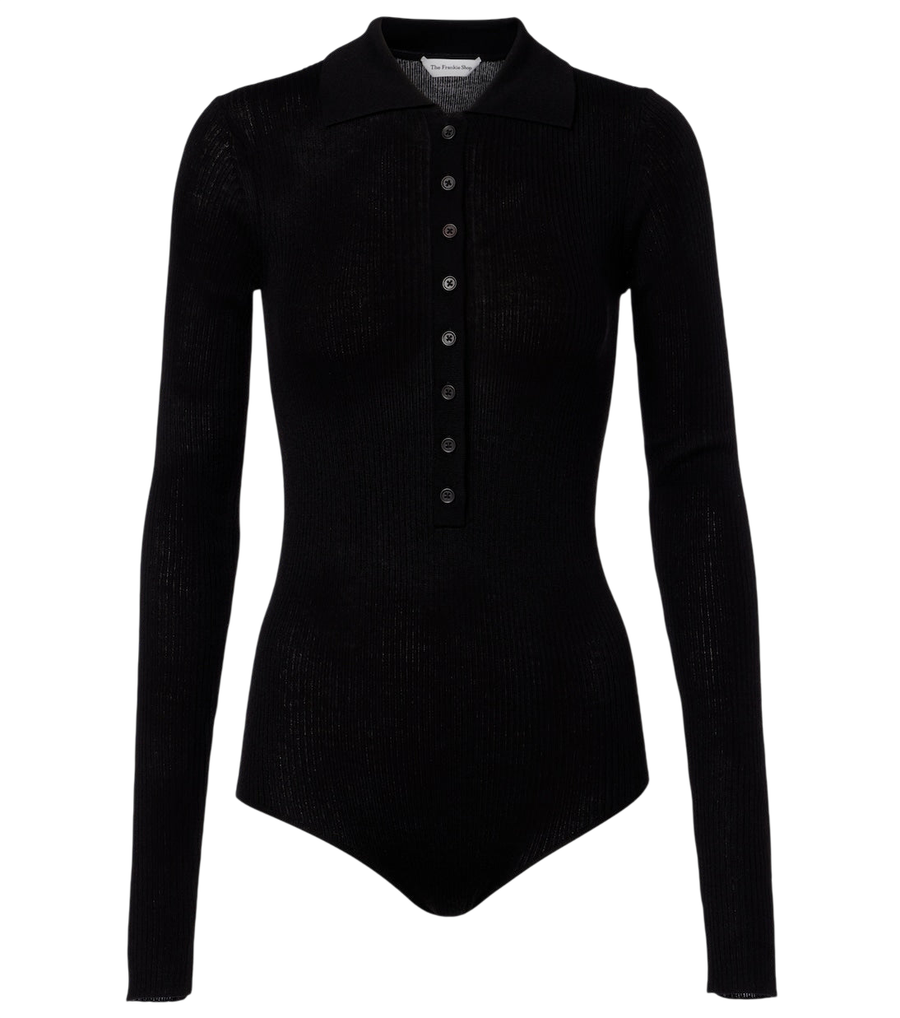 Body en laine, soie et cachemire Solana de The Frankie Shop