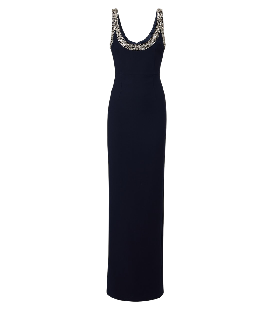 Vestido adornado con cristales de The New Arrivals Ilkyaz Ozel