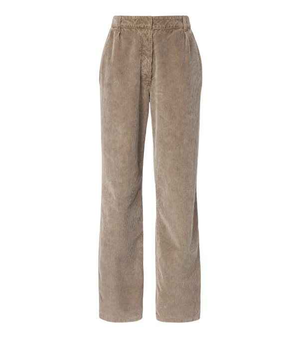 Pantalones de pernera ancha de pana de algodón Adler de The Row