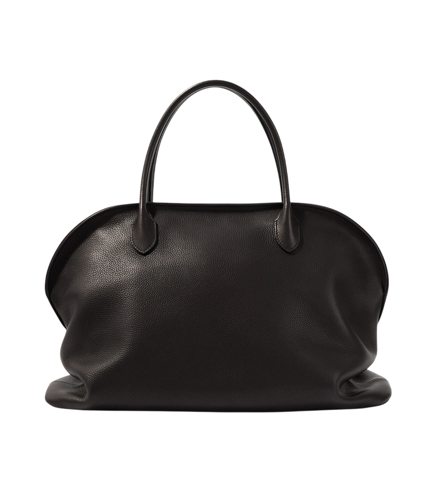 The Row Agnes 16 leather top-handle bag