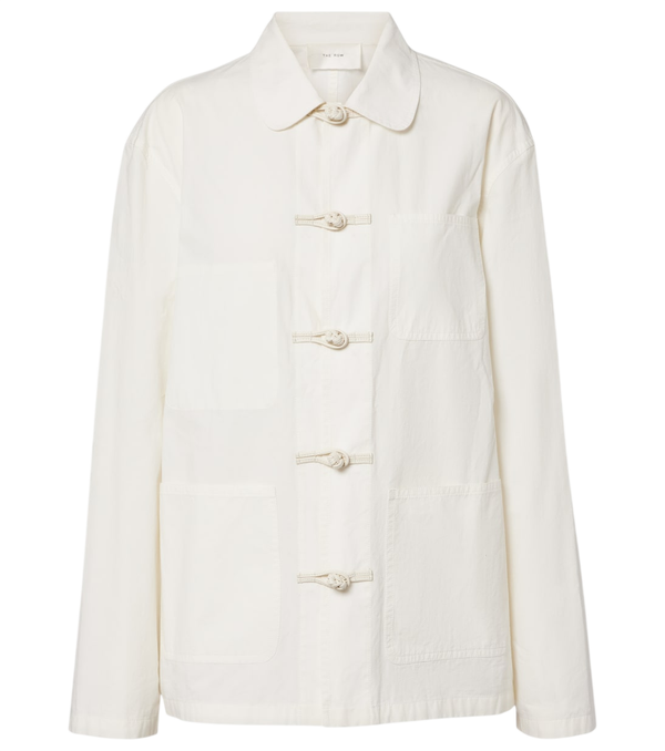 The Row Behati cotton poplin jacket