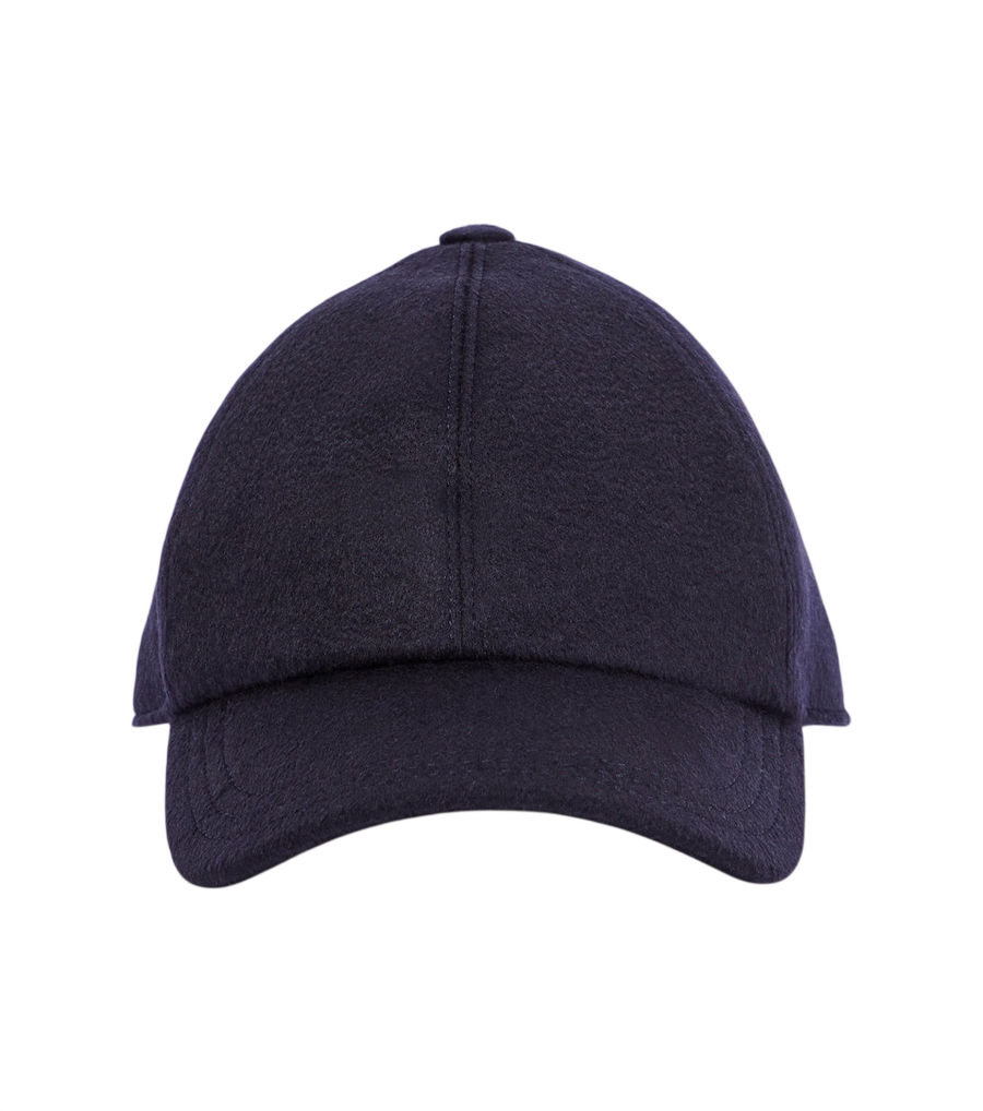 The Row Caspian cashmere baseball cap