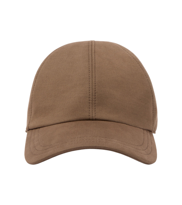 The Row Berretto da baseball in tela di cotone e cashmere Caspian