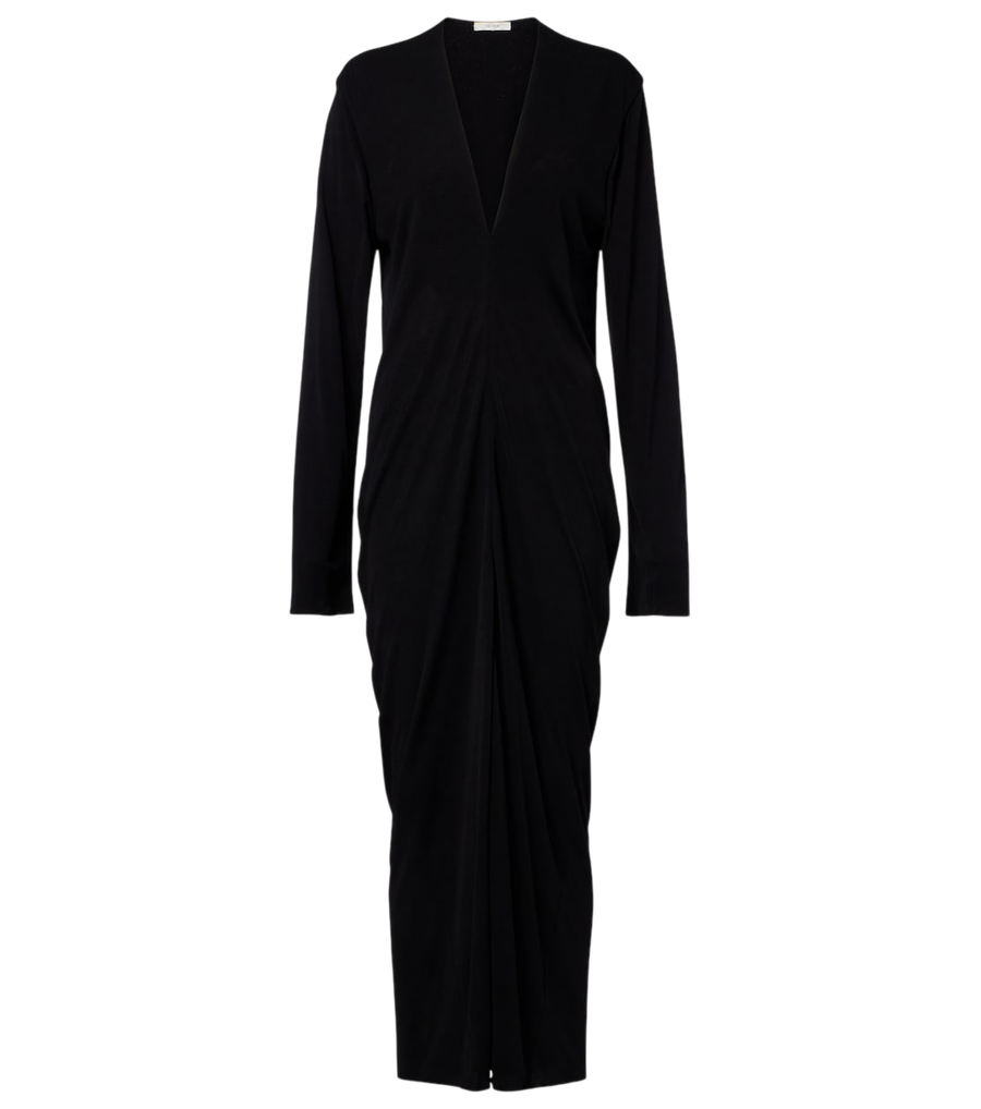 The Row Cassin draped maxi dress
