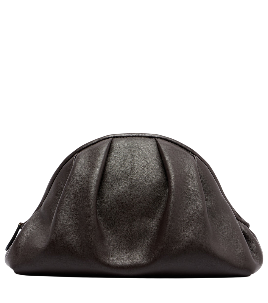Pochette en cuir Charlotte de The Row