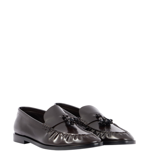 The Row Classic leather loafers