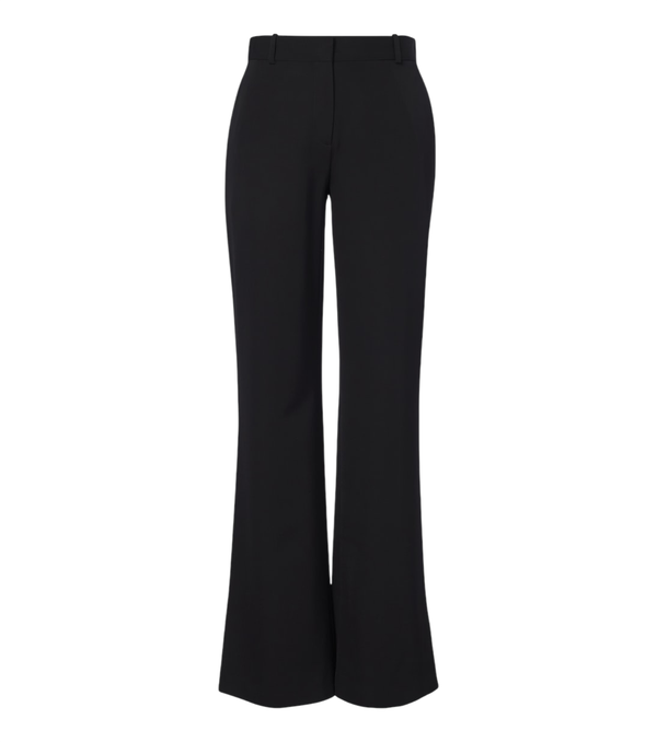 Pantalones rectos de lana gabardina Coleman de The Row
