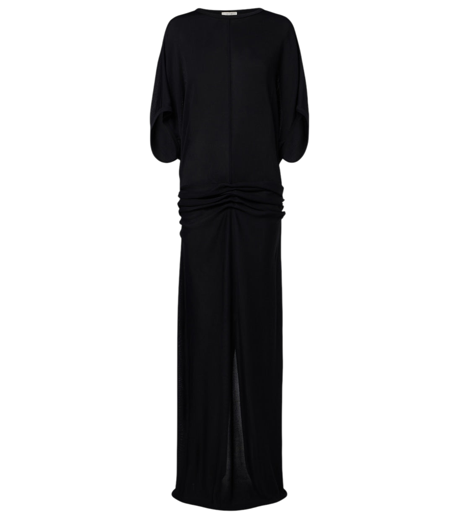 Vestido largo de punto fruncido Delyra de The Row