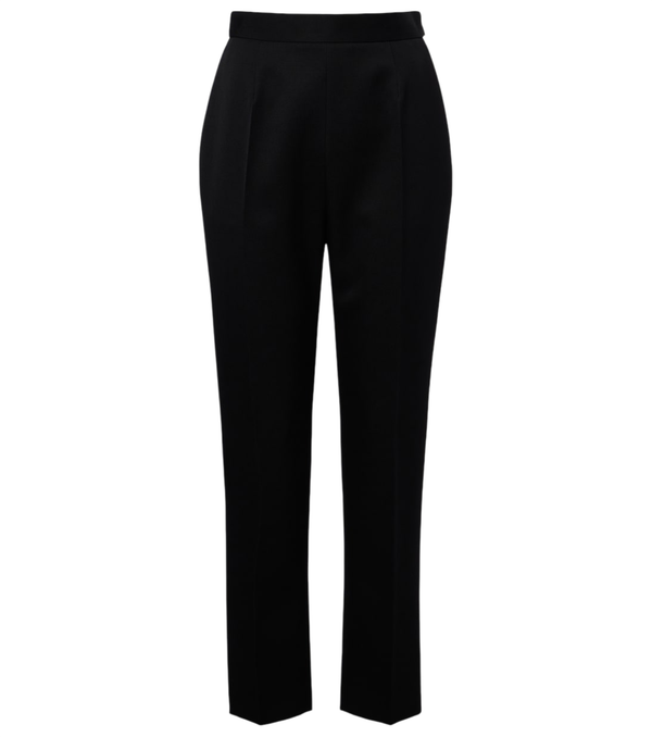 Pantalones rectos de lana Eranza de The Row