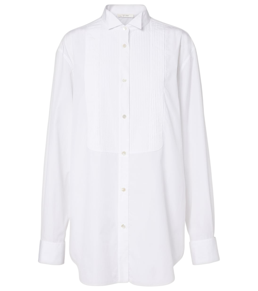 La chemise Erelia en popeline de coton The Row