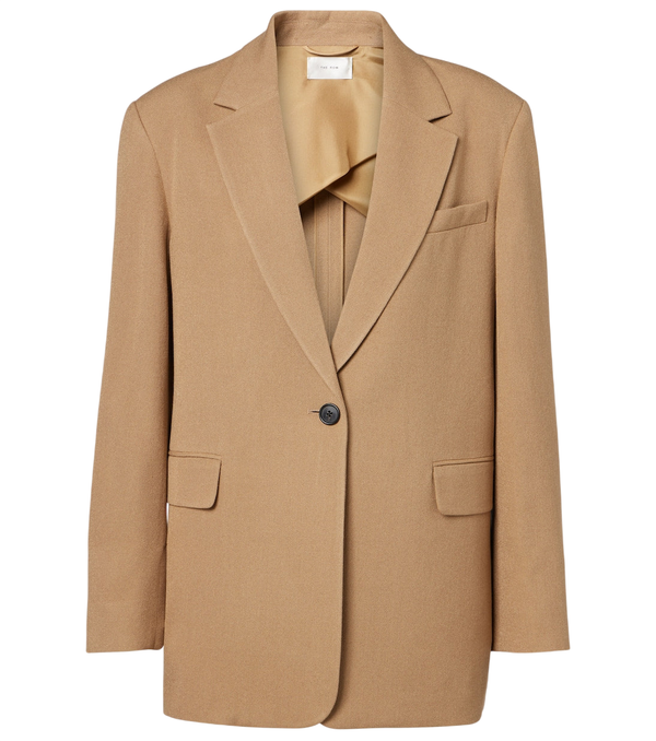 The Row Ezri silk blazer