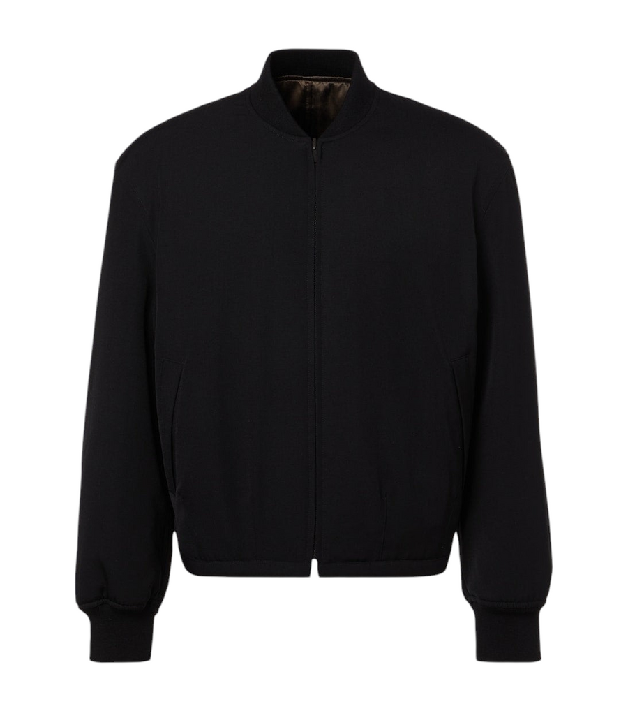 The Row Fenn reversible wool bomber jacket