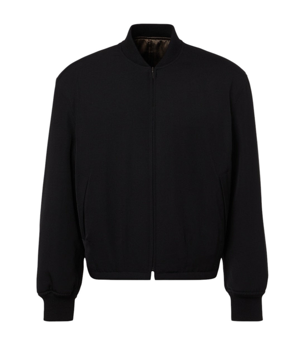 The Row Fenn reversible wool bomber jacket