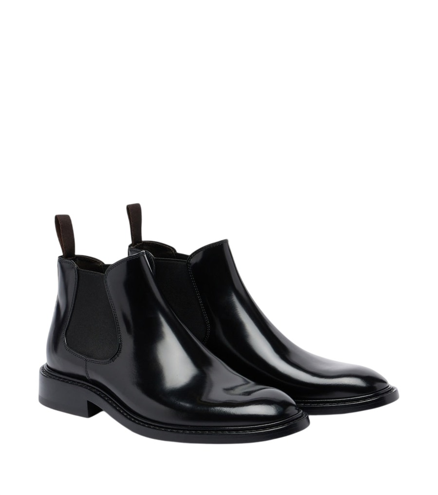 The Row Gable leather Chelsea boots
