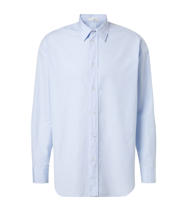 The Row Granada cotton chambray shirt
