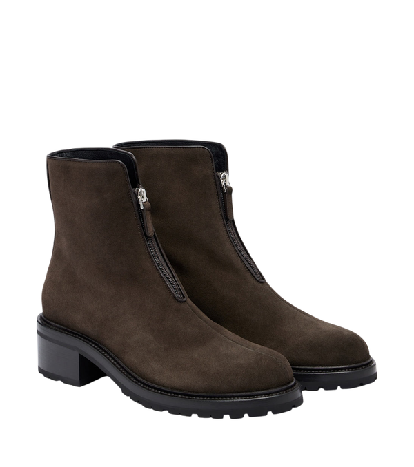 The Row Hike suede ankle boots