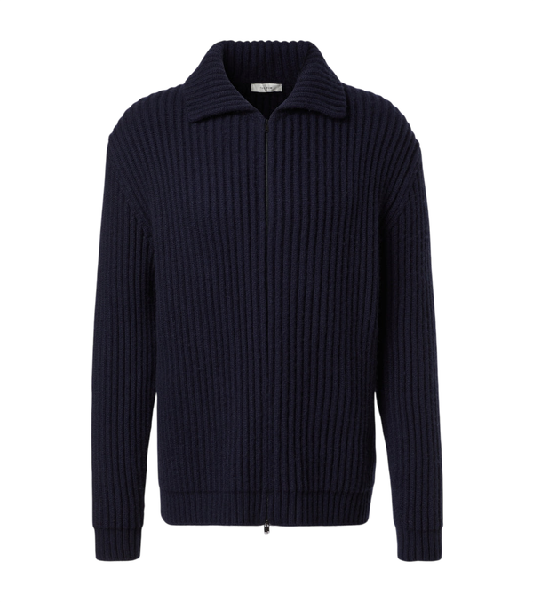 The Row Hornby cashmere zip-up cardigan