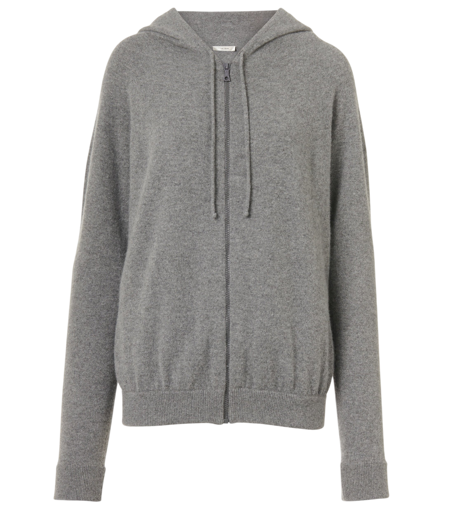 Le sweat à capuche zippé en cachemire Kawoa de The Row