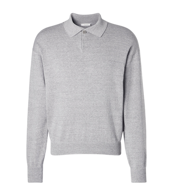 The Row Kirin cotton polo shirt