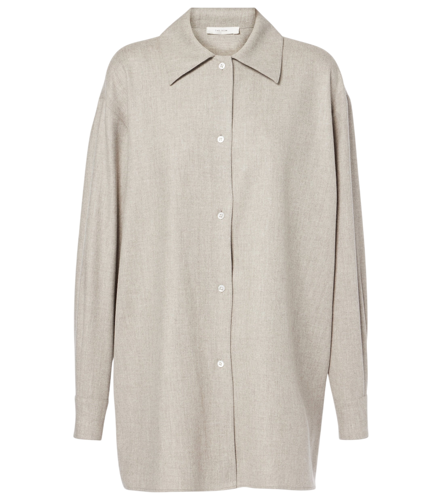 Chemise Komako en laine et cachemire The Row