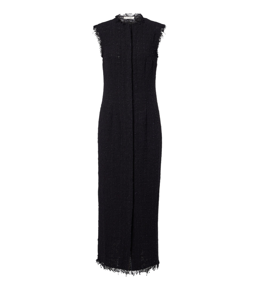 Robe midi Lana en tweed de coton mélangé The Row