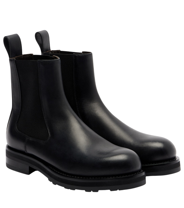 The Row Leather Chelsea boots