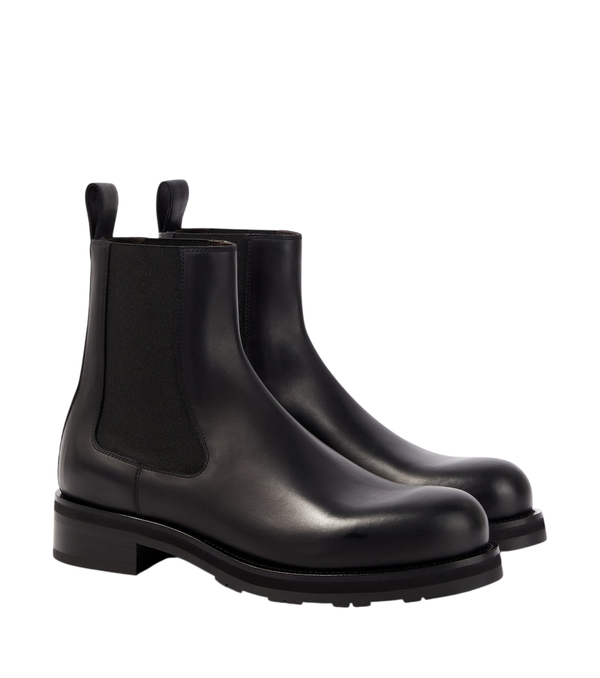 The Row Leather Chelsea boots