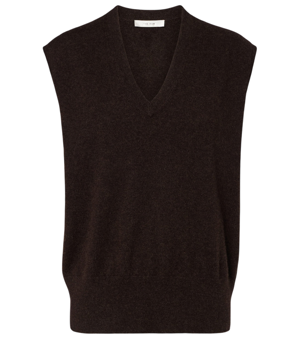 The Row Levi cashmere sweater vest