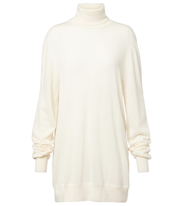 The Row Lizzy cashmere turtleneck sweater