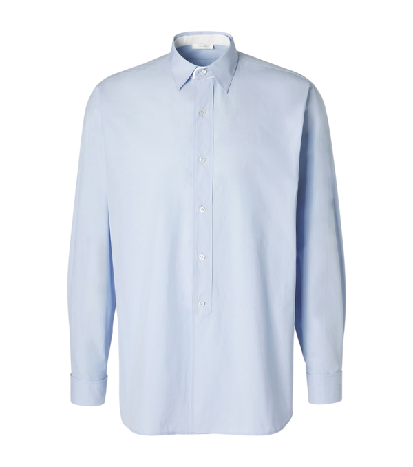 The Row Melchior cotton poplin shirt