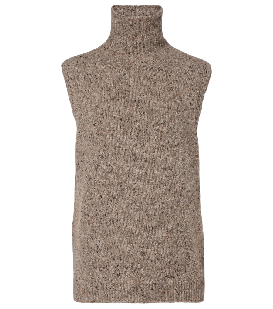 The Row Merilas cashmere turtleneck top
