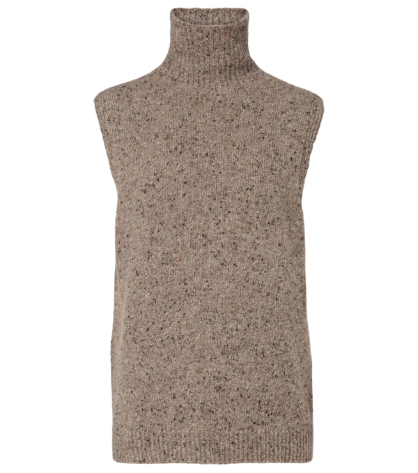 The Row Merilas cashmere turtleneck top