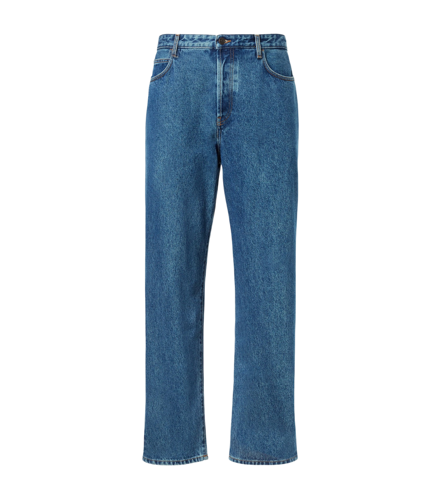 The Row Morton straight jeans