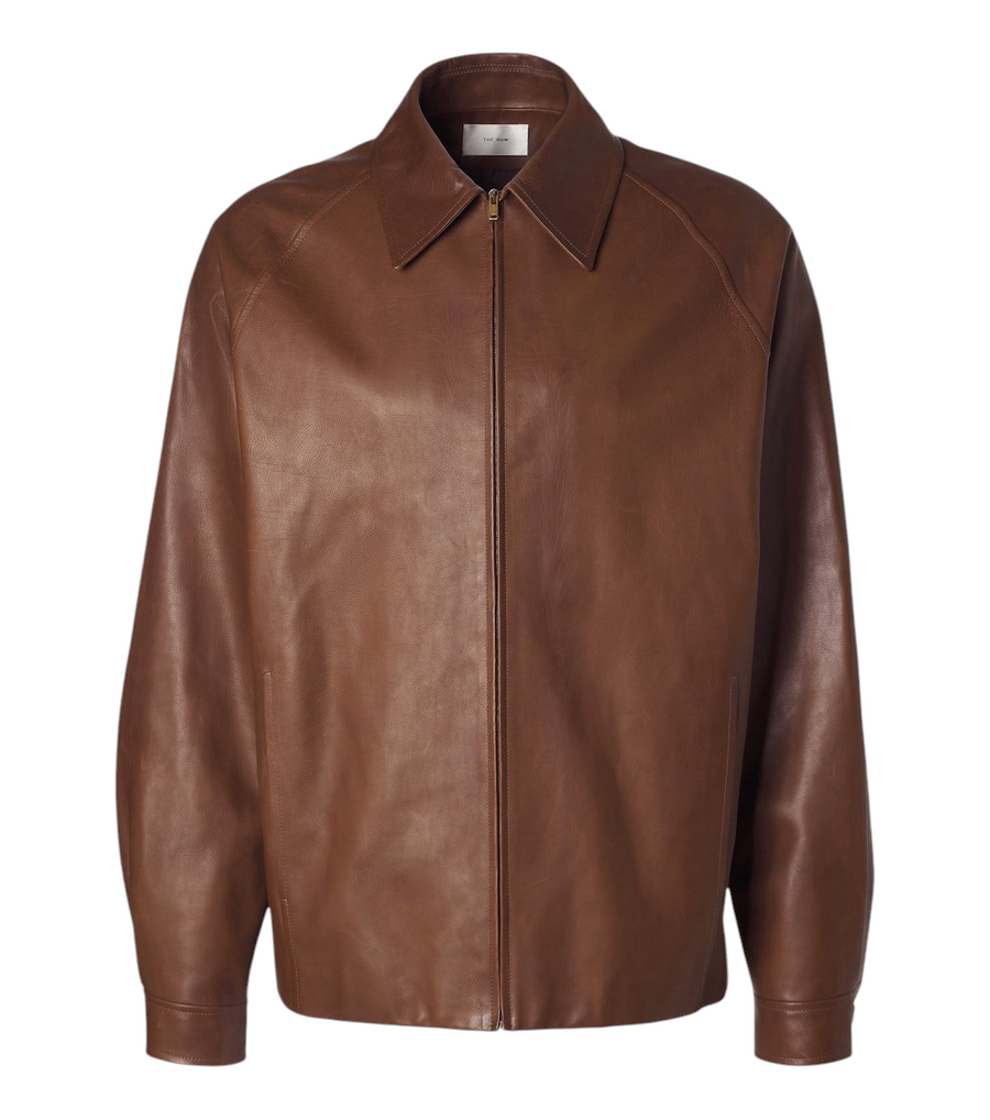 The Row Mount leather jacket