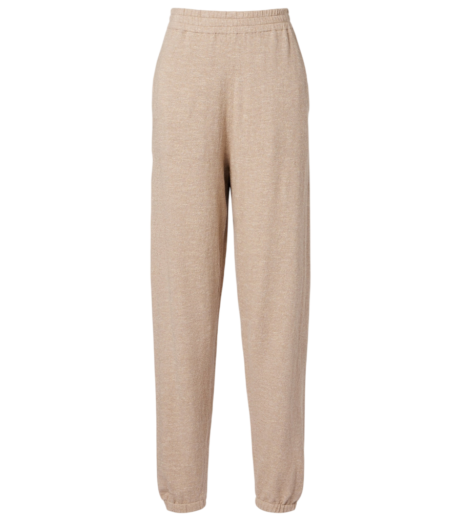 The Row Nadir cotton and linen sweatpants