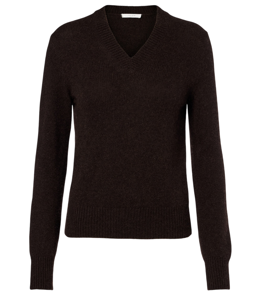 The Row Nalini knitted cashmere top