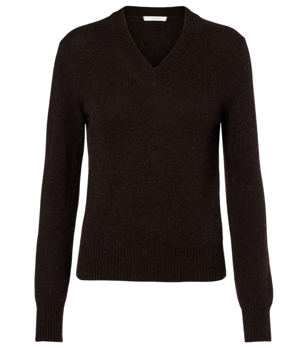 The Row Nalini knitted cashmere top