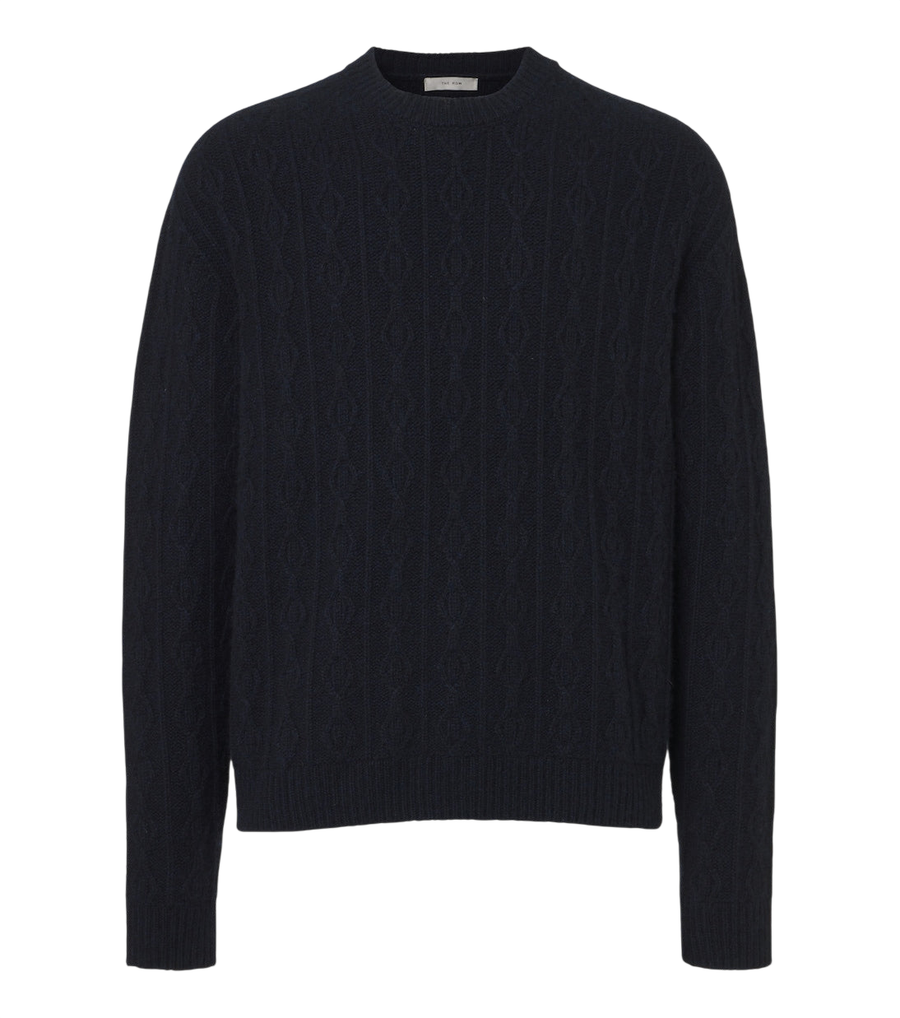 The Row Nanni cable-knit cashmere sweater